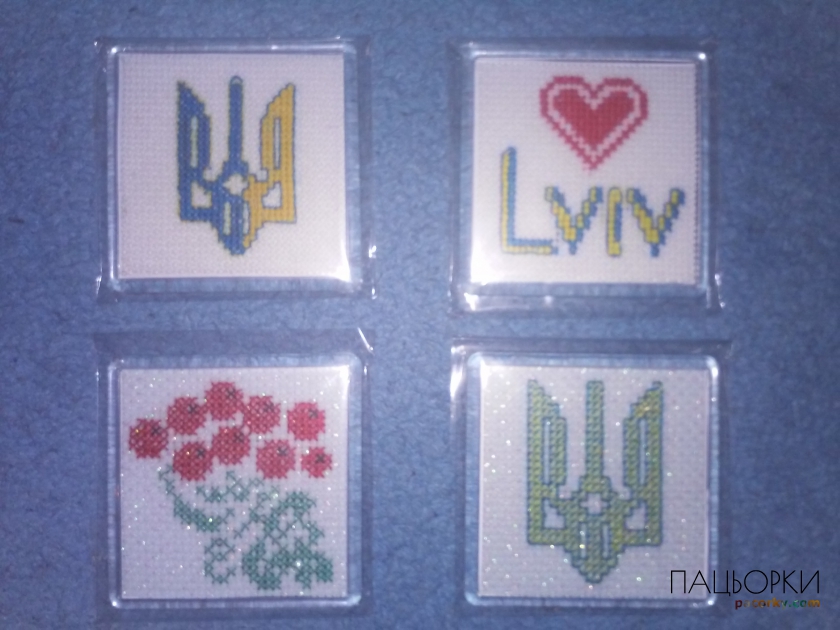 вишиті магніти