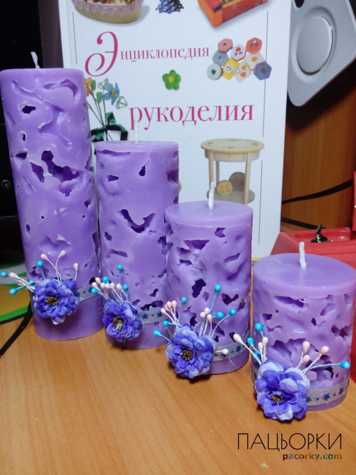 Свічки декоративні