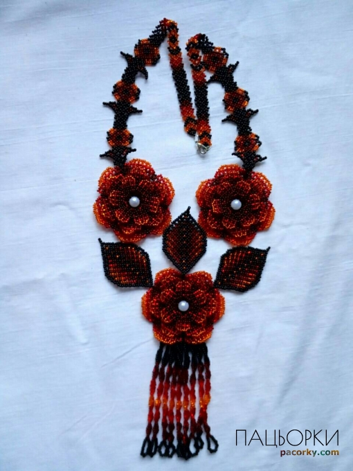 Кольє "Симфонія лісу"