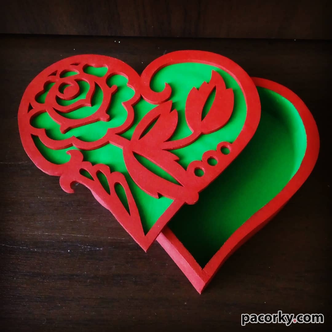 Шкатулка-серце