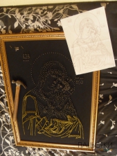 Ікона з цвяхів та ниток STRING ART