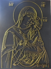 Ікона з цвяхів та ниток STRING ART