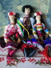 українка-текстильна лялька