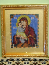 Продам ікони вишиті бісером