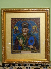 Продам ікони вишиті бісером
