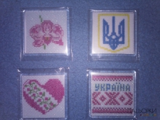 вишиті магніти