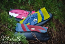 Клатч Feathers Marsala