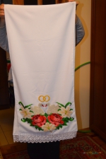 рушник бісером