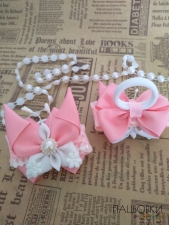 Резинки "Pink butterfly"