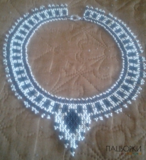 кольє з бісеру