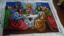 Ікона вишита бісером