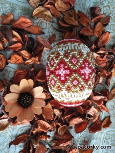Пасха Яйце Писанка з бісеру Подарунок на Великдень 