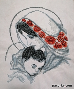 Вишивка "Мадонна" 