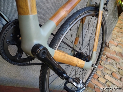 Бамбуковий ЕКСКЛЮЗИВ, bamboo,на ремне, carbon, SON, ALFINE, велосипед