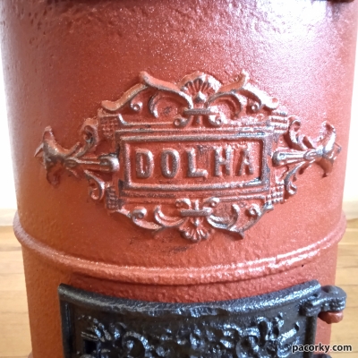 Чавунна пічка ливарні Dolha Австроугорська Закарпаття ХІХ