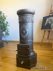 Чавунна пічка h90см