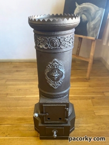 Чавунна пічка h90см