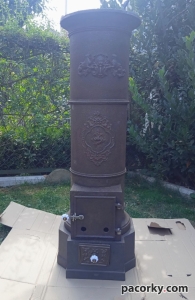 Чавунна пічка h104cm