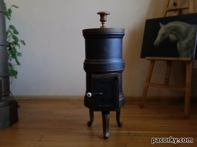 Чавунна пічка модель1850 року