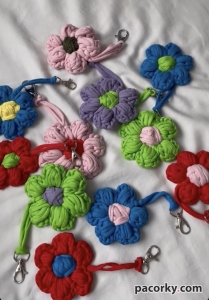 Брелоки "Flower" ручної роботи 