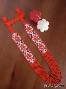 Круговий гердан "Кораловий"