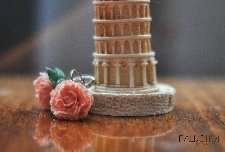 Сережки "Піончики"