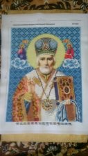 Вишивка "Св. Миколай Чудотворець"