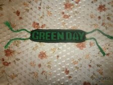 Фенечка "Green Day"