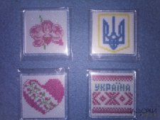 вишиті магніти