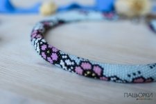 Джгут із бісеру  "Квіти"