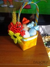 Прикраси з бісеру для кошика