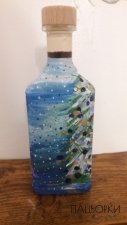 Пляшка Зимова казка