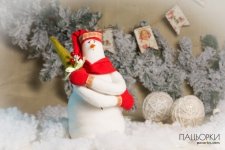 Замерзлий сніговик