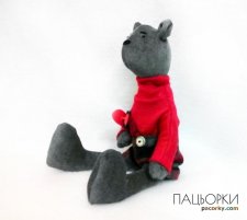 Велюровий ведмедик