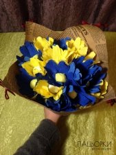 букет із цукерок