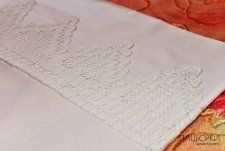 Постільна білизна з мереживом ручної роботи