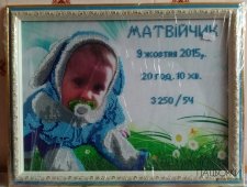 Метрики вишиті бісером по фотографії 
