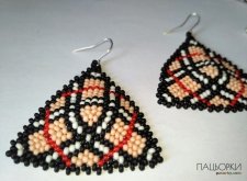 Сережки "Burberry"