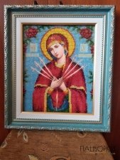 Семестррільна ікона бісером