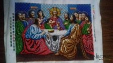 Ікона вишита бісером