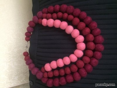 Валяні коралі