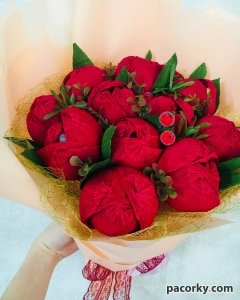 Букети з цукерками 