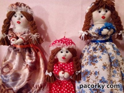Лялька пакетниця ручної роботи/ іграшка для зберігання пакетів/ декор на кухню