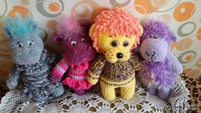 іграшки дитячі/ тваринки вязані як справжні/детские игрушки звери