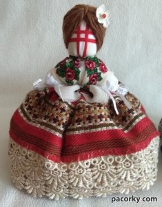 Український сувенір лялька мотанка, лялька-оберіг