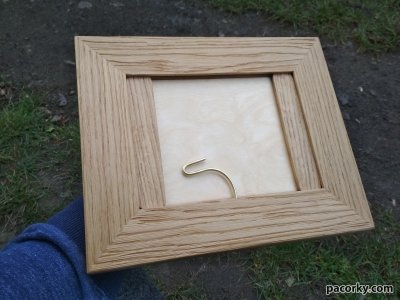Фоторамка ручної роботи "5" (13×18см)