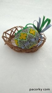 Пасха Яйце Писанка з бісеру Подарунок на Великдень 