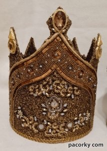 Шапка-корона для РІЗДВЯНОГО ВЕРТЕПУ