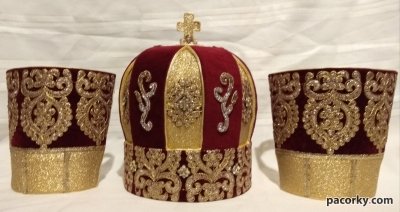 Шапка-корона для РІЗДВЯНОГО ВЕРТЕПУ