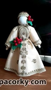 Український сувенір лялька мотанка, лялька-оберіг